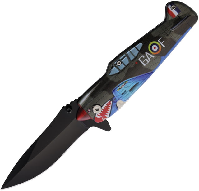 ElitEdge Fighter Plane Linerlock A/O EE - Elitedge