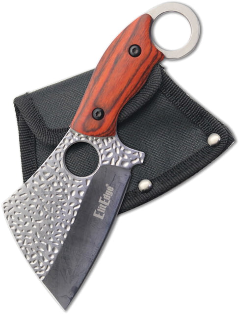 ElitEdge Fixed Blade Cleaver Brown EE - Elitedge