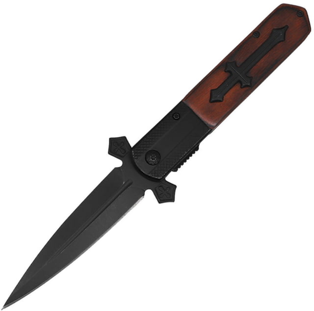 ElitEdge Knight Warrior Linerlock Brn EE - Elitedge