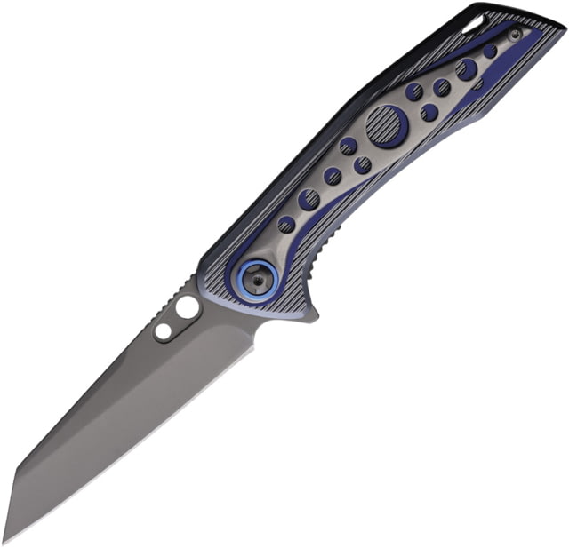 ElitEdge Linerlock A/O Black/Blue Alumi EE - Elitedge