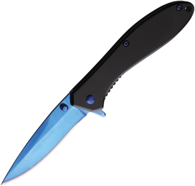ElitEdge Linerlock A/O Black Blue EE - Elitedge