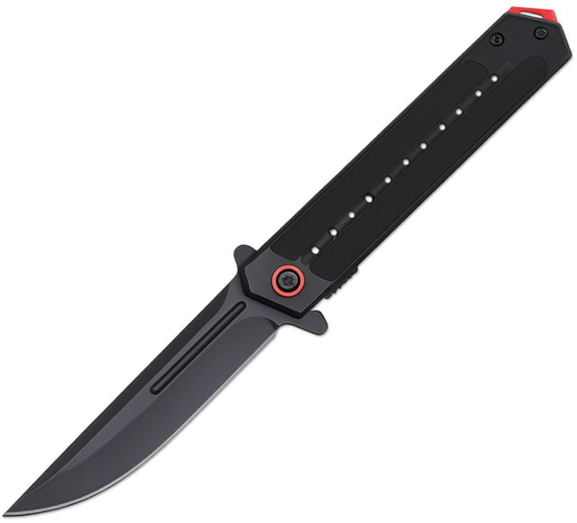 ElitEdge Linerlock A/O Black/Red EE10A131BKRC - Elitedge