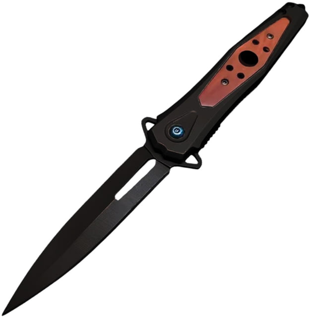 ElitEdge Linerlock A/O Black/Wood EE - Elitedge