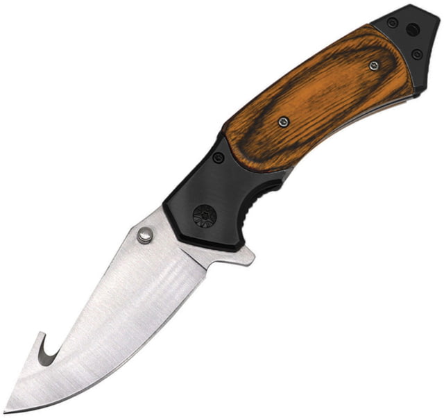 ElitEdge Linerlock A/O Blk/Wood EE - Elitedge