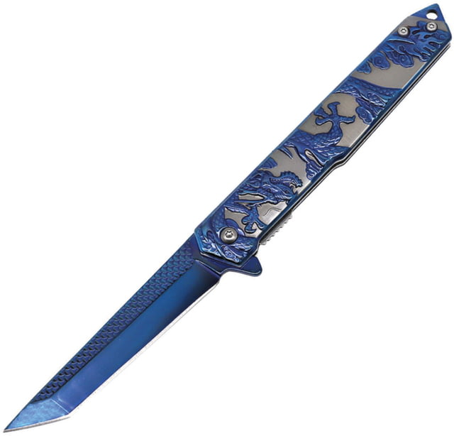 ElitEdge Linerlock A/O Dragon Blue EE - Elitedge