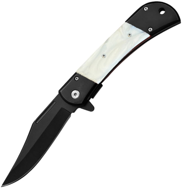 ElitEdge Linerlock A/O Faux Pearl/Black EE - Elitedge