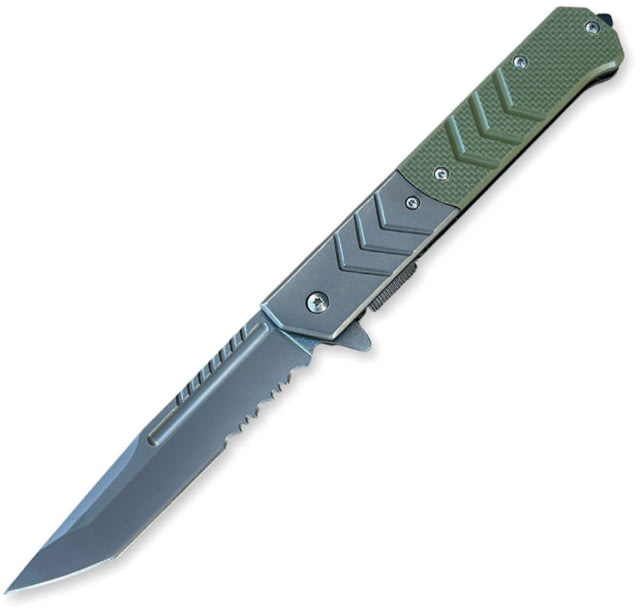 ElitEdge Linerlock A/O G10 Green EE - Elitedge