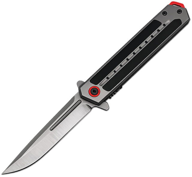 ElitEdge Linerlock A/O Gray/Red EE10A131GYRC - Elitedge