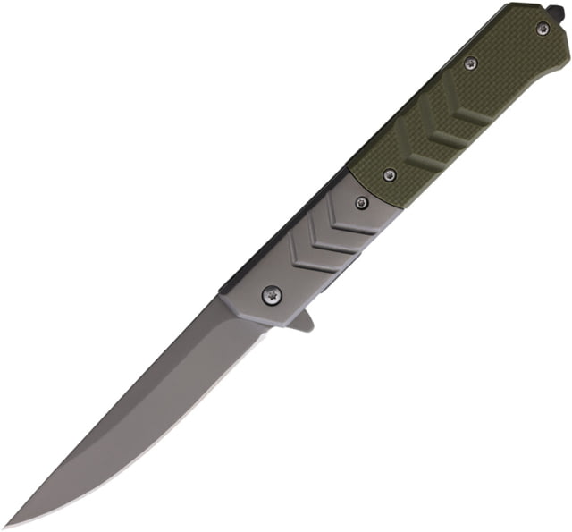 ElitEdge Linerlock A/O Green G10 EE - Elitedge