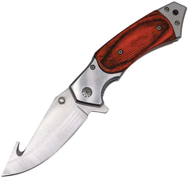 ElitEdge Linerlock A/O Gry/Wood EE - Elitedge