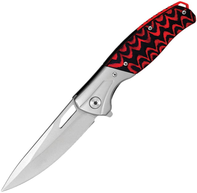 ElitEdge Linerlock Blk/Red Micarta EE - Elitedge