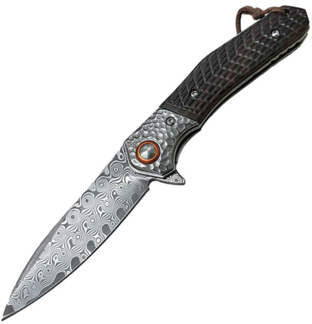 ElitEdge Linerlock Damascus EE - Elitedge