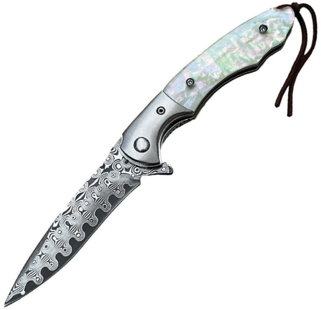 ElitEdge Linerlock Damascus EE - Elitedge