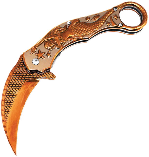 ElitEdge Mermaid Karambit Linerlock Ros EE - Elitedge