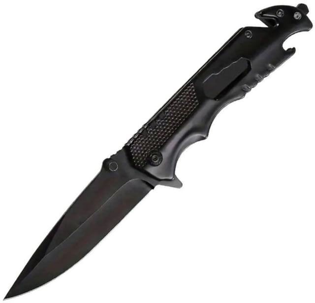ElitEdge Rescue Linerlock A/O Black EE - Elitedge