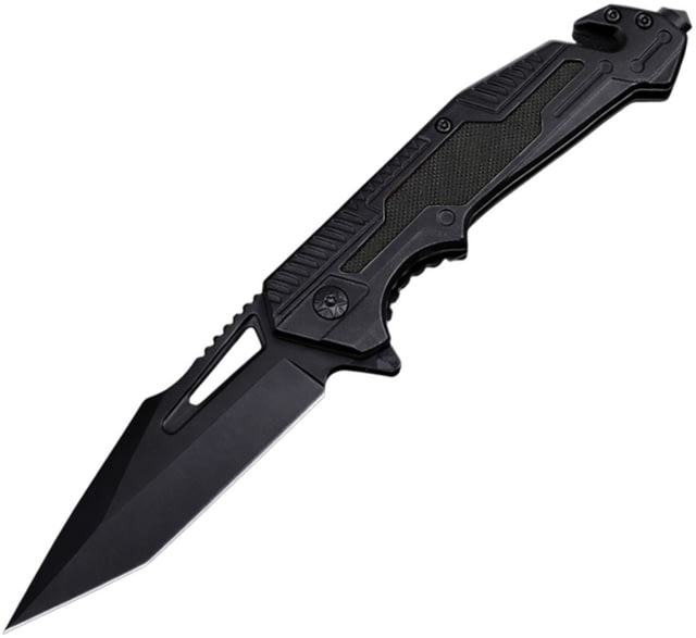 ElitEdge Rescue Linerlock A/O Black EE10A117BKG - Elitedge