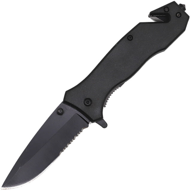 ElitEdge Rescue Linerlock A/O Black EE - Elitedge