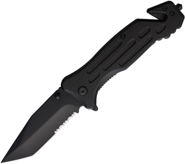 ElitEdge Rescue Linerlock A/O Black EE - Elitedge