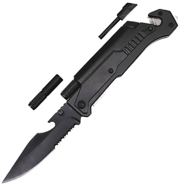 ElitEdge Rescue Linerlock A/O Blk EE