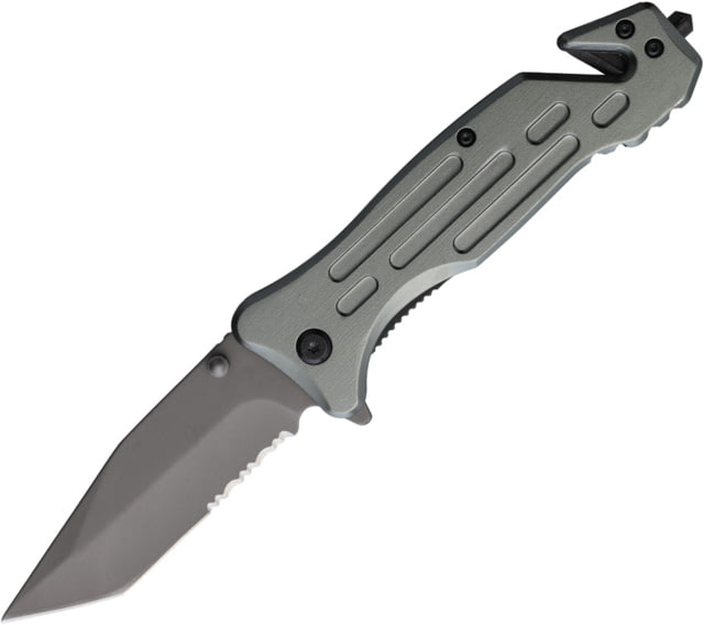 ElitEdge Rescue Linerlock A/O Gray EE - Elitedge