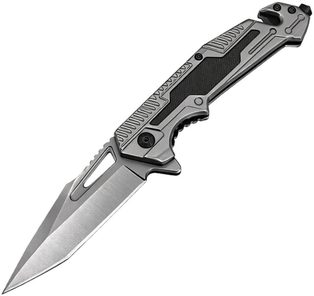 ElitEdge Rescue Linerlock A/O Gray/G10 EE10A117GYG - Elitedge