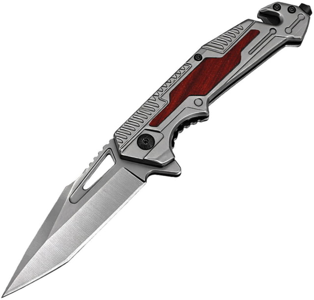 ElitEdge Rescue Linerlock A/O Gray/Wd EE - Elitedge