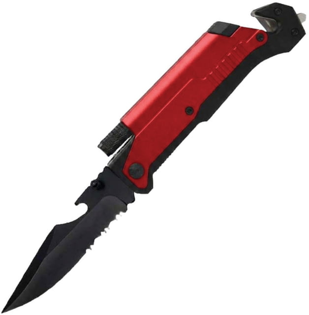 ElitEdge Rescue Linerlock A/O Red EE - Elitedge