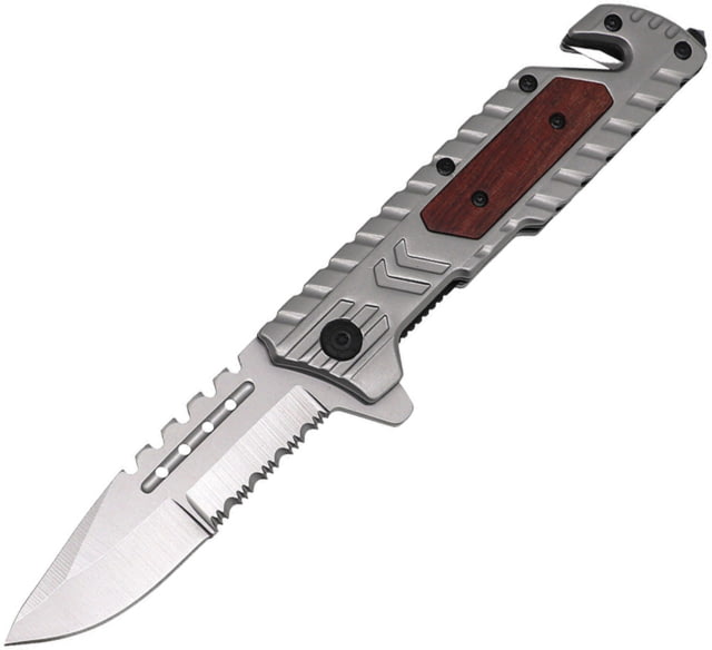 ElitEdge Rescue Linerlock Silver EE - Elitedge