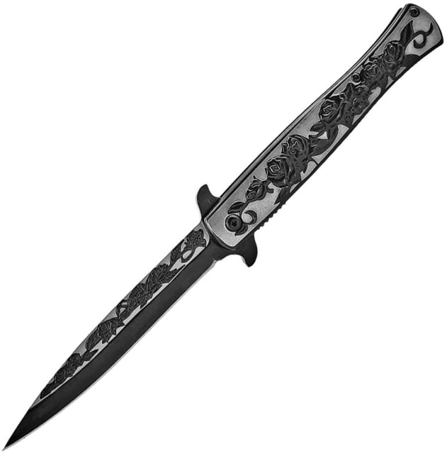 ElitEdge Stiletto Linerlock A/O Black EE - Elitedge