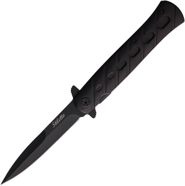 ElitEdge Stiletto Linerlock A/O Black EE - Elitedge