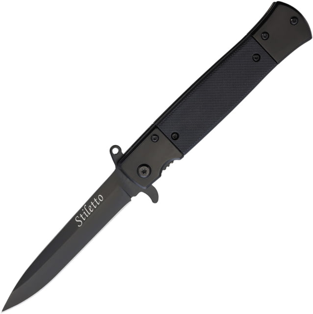 ElitEdge Stiletto Linerlock A/O Black EE - Elitedge