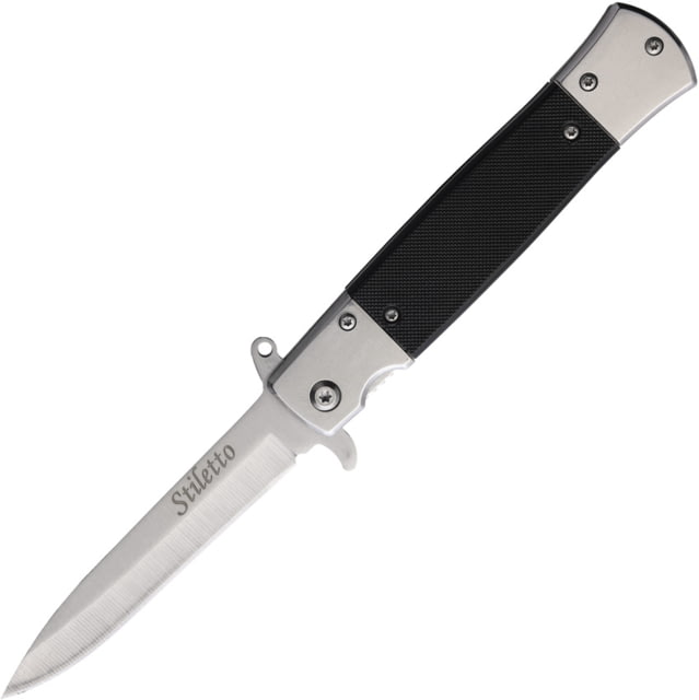 ElitEdge Stiletto Linerlock A/O Black EE - Elitedge