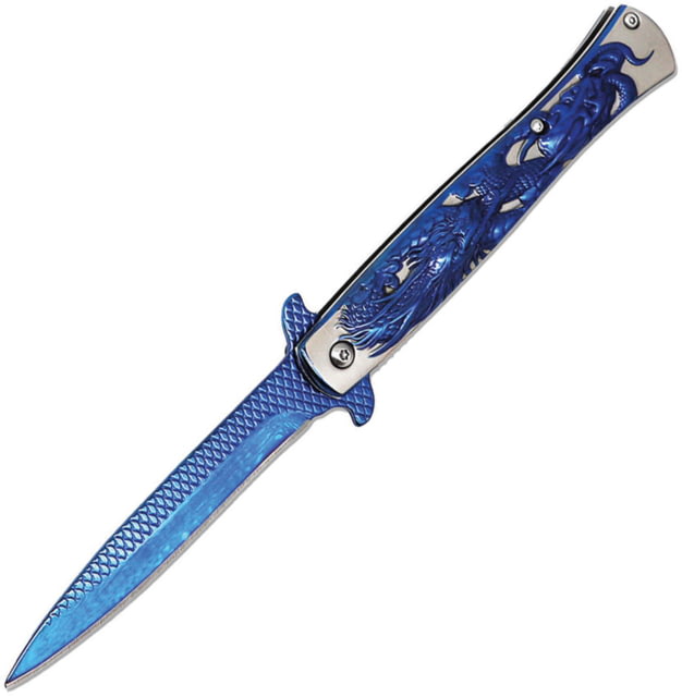 ElitEdge Stiletto Linerlock A/O Blue EE - Elitedge