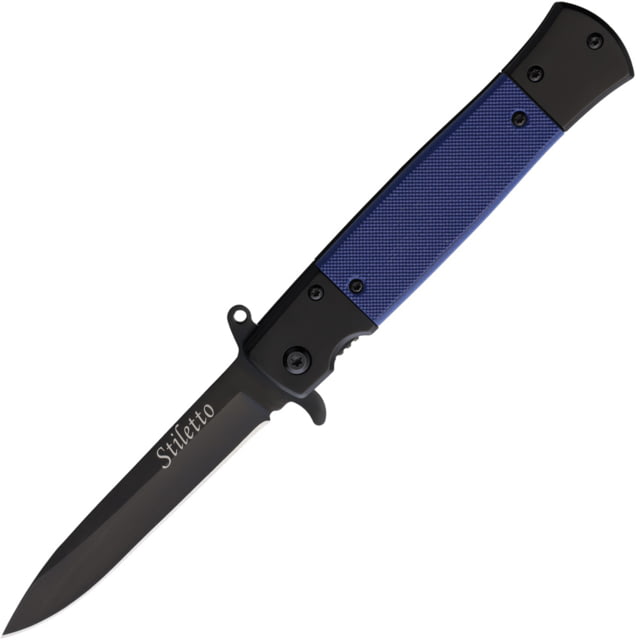 ElitEdge Stiletto Linerlock A/O Blue EE - Elitedge