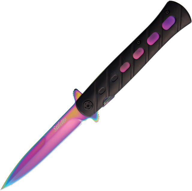ElitEdge Stiletto Linerlock A/O Rainbow EE - Elitedge