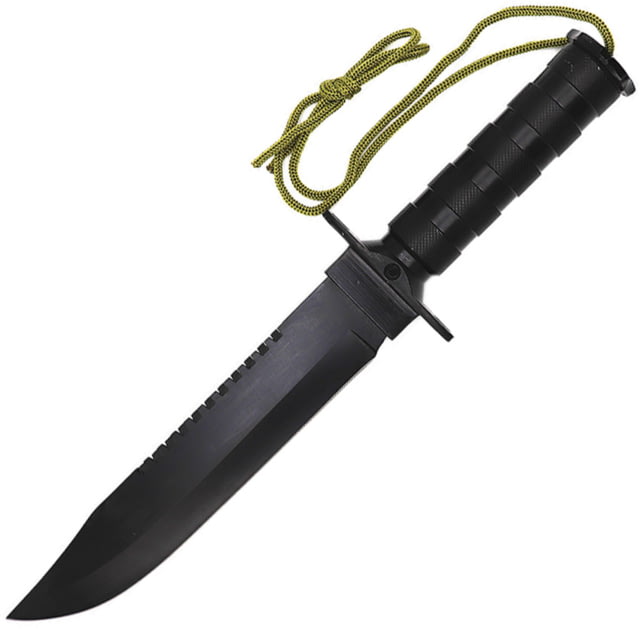 ElitEdge Survival Fixed Blade Black EE - Elitedge