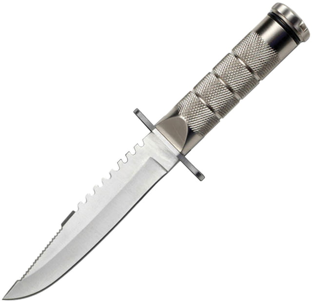 ElitEdge Survival Fixed Blade Silver EE - Elitedge