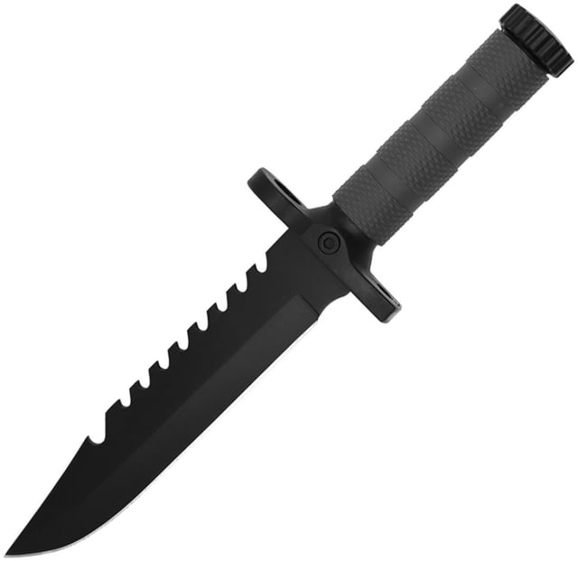 ElitEdge Tactical Fixed Blade Black EE - Elitedge