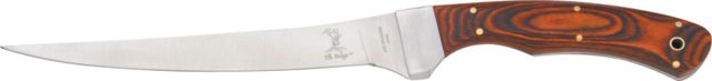 Elk Ridge Elk Ridge Fillet Fixed Blade Knife 6.875in Stainless Blade Laminated Wood Handle - $11.99 at Optics Planet