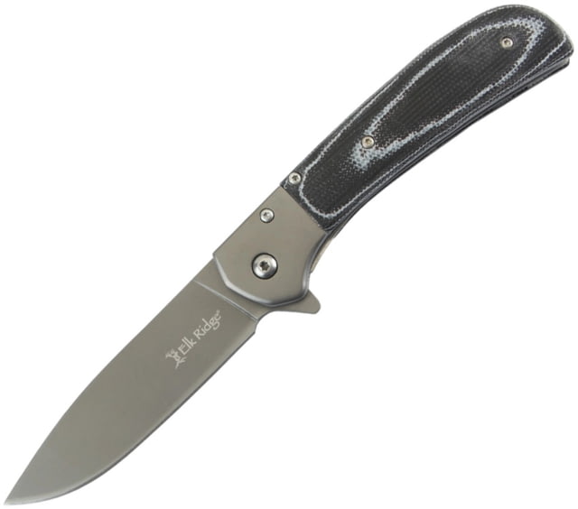 Elk Ridge Linerlock A/O Black Micarta - Elk Ridge