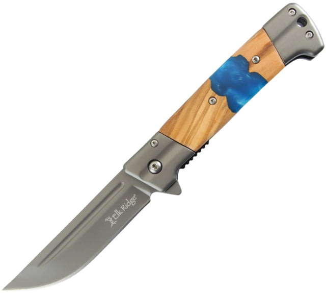 Elk Ridge Linerlock A/O Blue - Elk Ridge