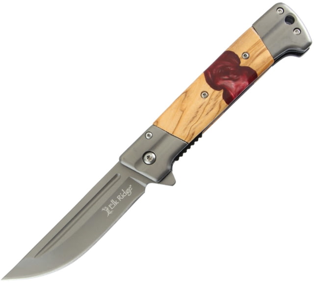 Elk Ridge Linerlock A/O Red - Elk Ridge