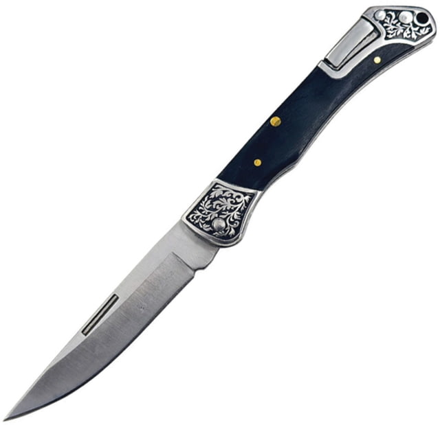 Elk Ridge Lockback Black Wood
