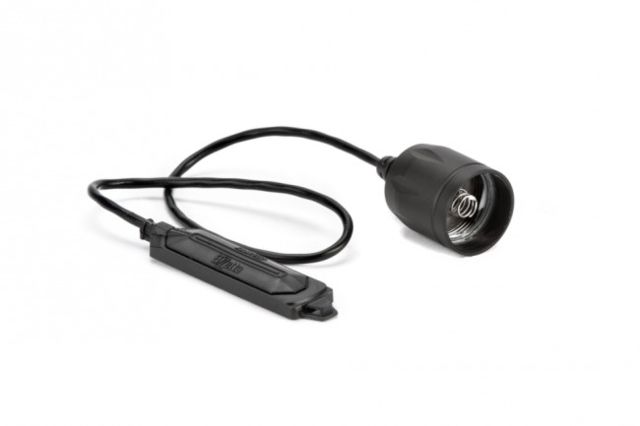 Elzetta Tailcap Remote Tape Switch 12in Cable Black - Elzetta