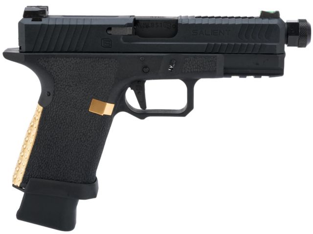 EMG Salient Arms International Blu Compact Airsoft Training Weapon CO2 Mag Black Medium - EMG