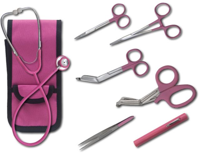 EMI Colormed Deluxe Holster Set Pink - Emi