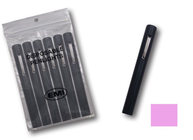 EMI Disposable Penlights 6-Pack Pink Pink - Emi
