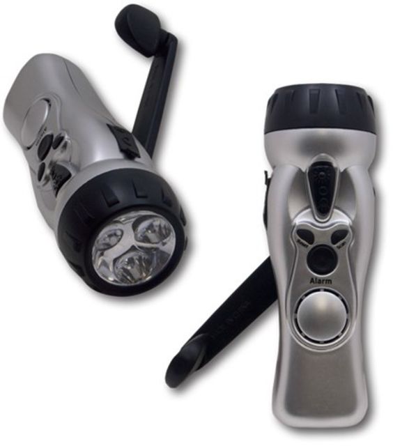 EMI Survivor Emergency Flashlight Silver - Emi