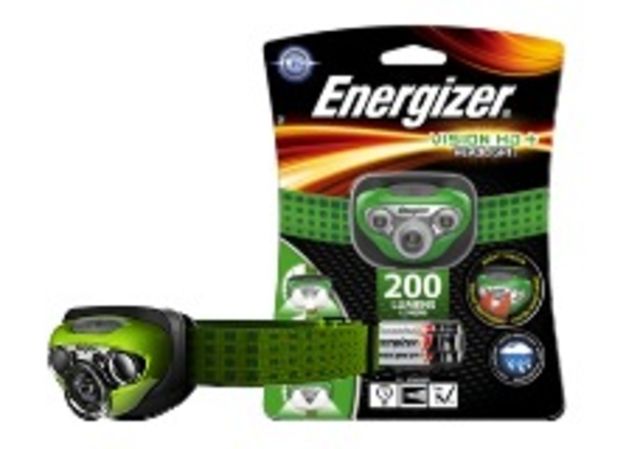 Energizer Vision HD Plus 200 Lumens Headlight Green - Energizer