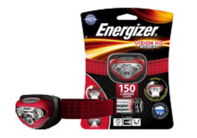 Energizer Vision LED 150 Lumen Headlight Red - Energizer